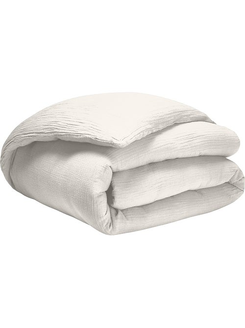 Housse de couette 100% gaze de coton - Kiabi Housse de couette 100% gaze de coton - Kiabi