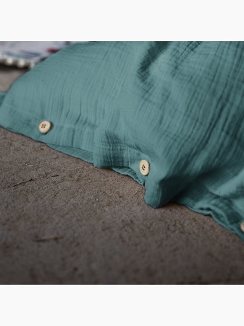 Housse de couette 100% gaze de coton - Kiabi Housse de couette 100% gaze de coton - Kiabi