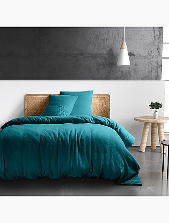 Housse de couette 100% gaze de coton