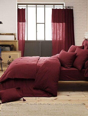 Housse de couette 100% Gaze de Coton