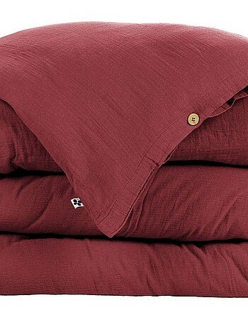 Housse de couette 100% Gaze de Coton