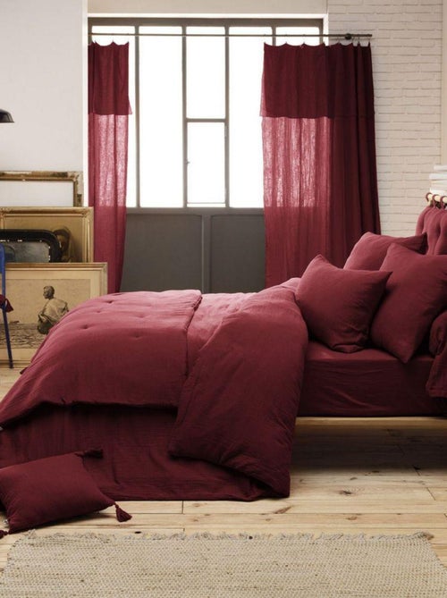 Housse de couette 100% Gaze de Coton - Kiabi