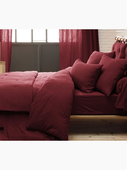 Housse de couette 100% gaze de coton - Kiabi