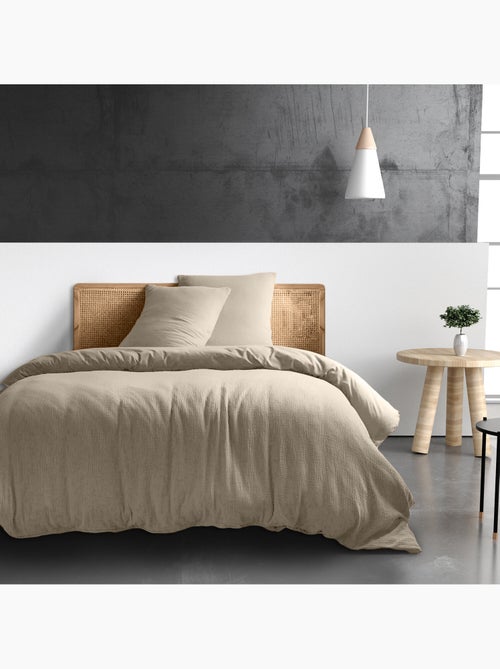 Housse de couette 100% gaze de coton - Kiabi