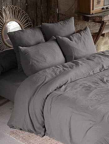Housse de couette 100% gaze de coton