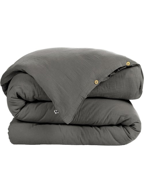Housse de couette 100% gaze de coton - Kiabi Housse de couette 100% gaze de coton - Kiabi