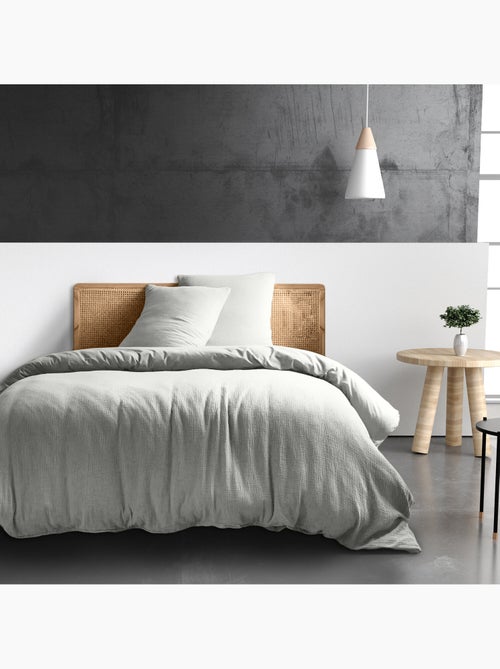 Housse de couette 100% gaze de coton - Kiabi