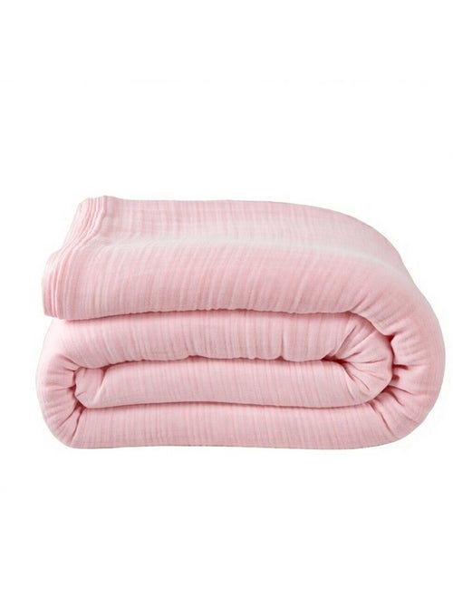 Housse de couette 100% gaze de coton lavé - Kiabi