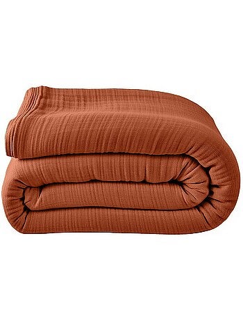 Housse de couette 100% gaze de coton lavé