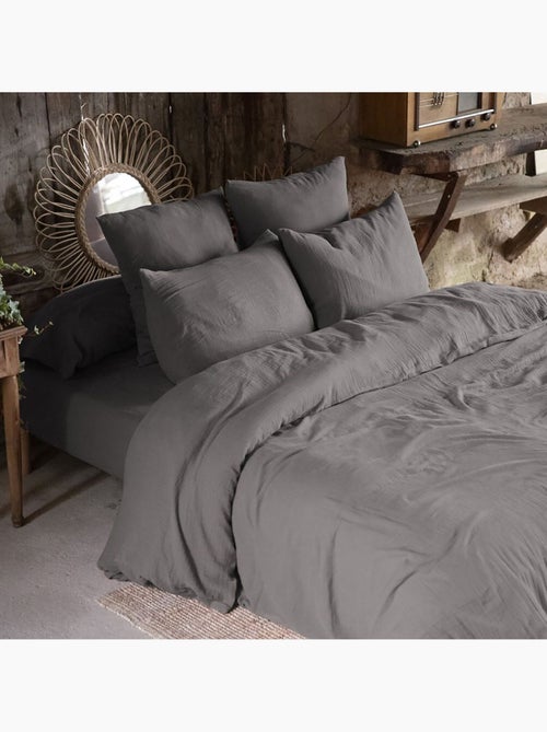 Housse de couette 100 % gaze de coton ozen - Kiabi