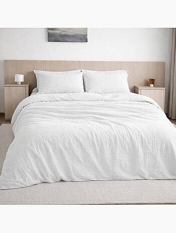 Housse de couette 100 % gaze de coton pur