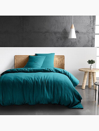Housse de couette 100 % gaze de coton pur