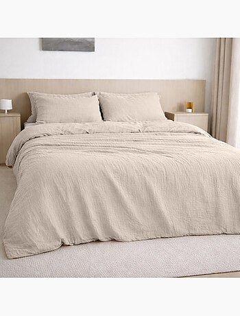 Housse de couette 100 % gaze de coton pur