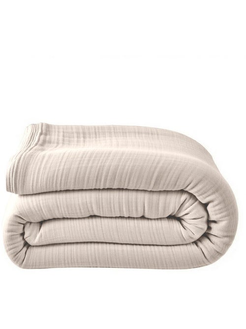 Housse de couette 100 % gaze de coton pur - Kiabi