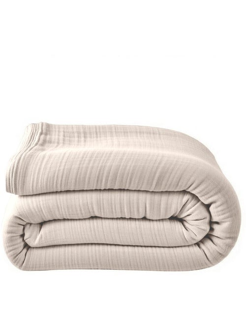 Housse de couette 100 % gaze de coton pur - Kiabi Housse de couette 100 % gaze de coton pur - Kiabi