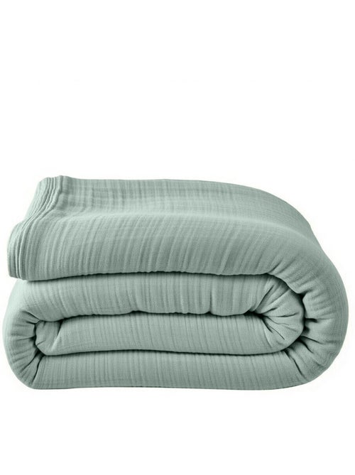 Housse de couette 100 % gaze de coton pur - Kiabi