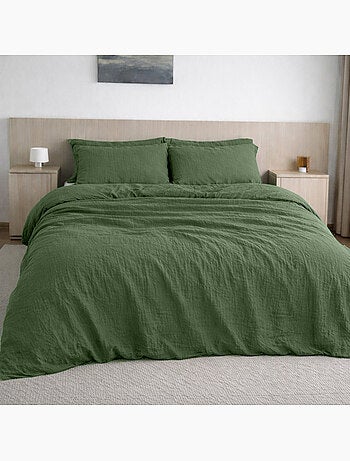 Housse de couette 100 % gaze de coton pur