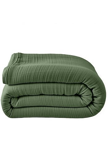 Housse de couette 100 % gaze de coton pur
