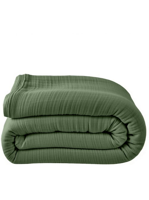 Housse de couette 100 % gaze de coton pur - Kiabi Housse de couette 100 % gaze de coton pur - Kiabi