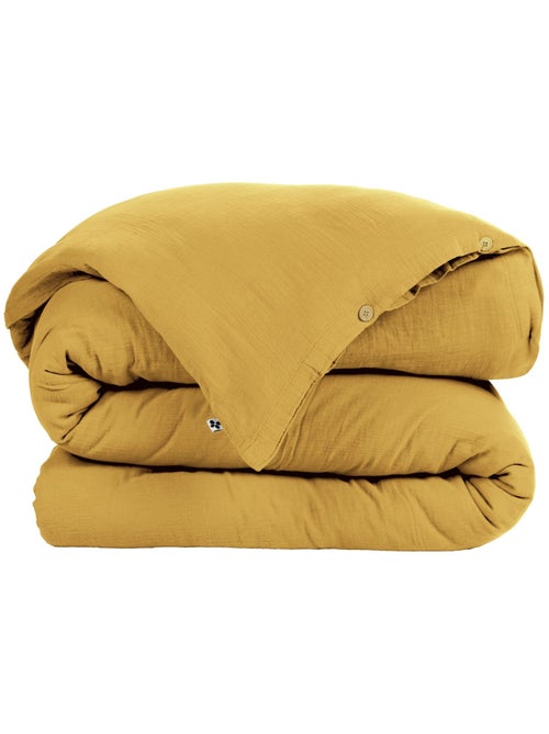 Housse de couette 100% gaze de coton - Kiabi Housse de couette 100% gaze de coton - Kiabi