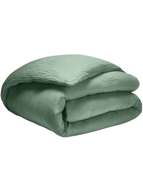 Housse de couette 100% gaze de coton - Kiabi Housse de couette 100% gaze de coton - Kiabi