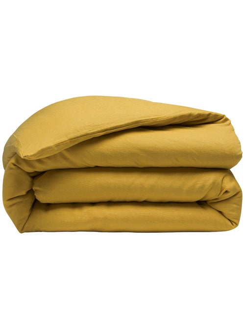 Housse de couette 100% lin lavé - Kiabi