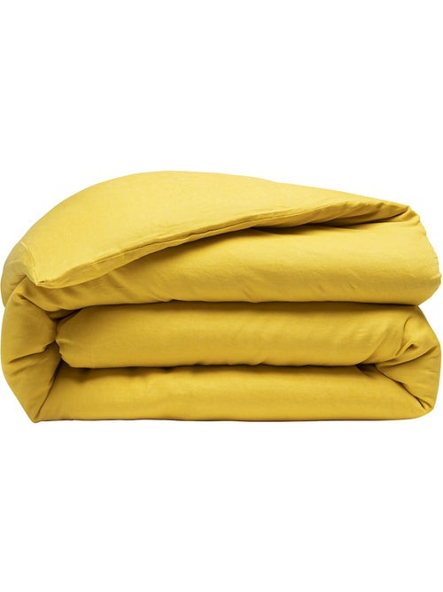 Housse de couette 100% lin lavé - Kiabi