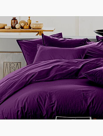 Housse de couette 100% lin lavé