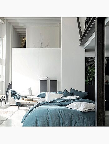 Housse de couette 100 % lin signature