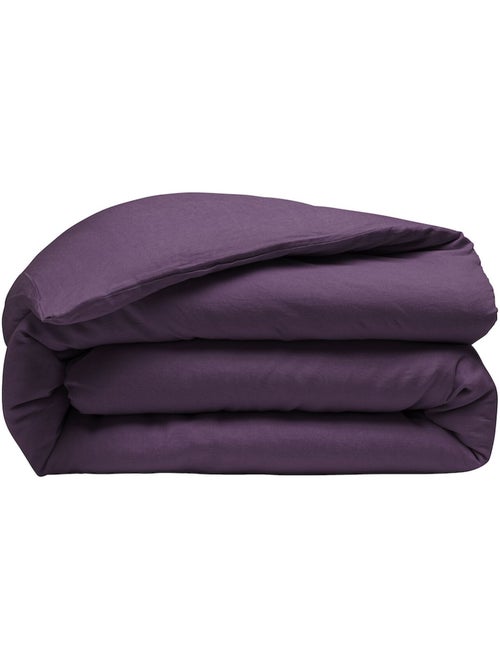 Housse de couette 100 % lin signature - Kiabi Housse de couette 100 % lin signature - Kiabi