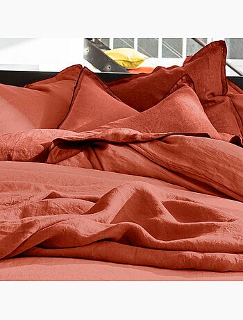 Housse de couette 100 % lin signature