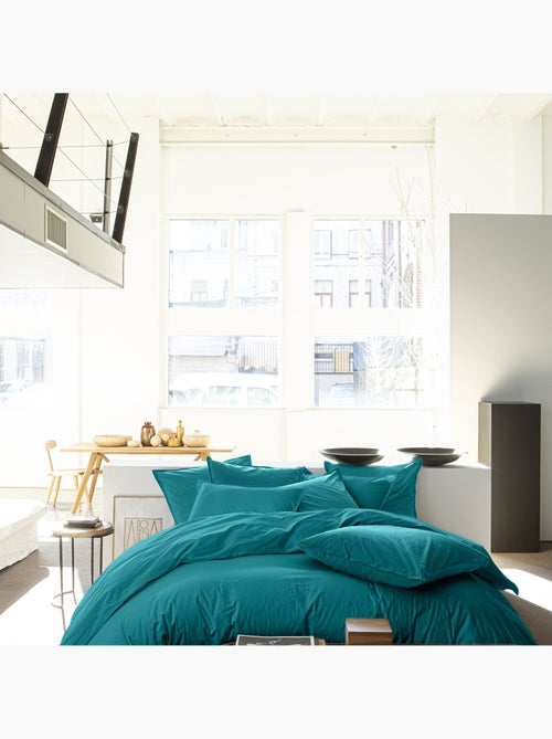Housse de couette 100% percale de coton - Kiabi Housse de couette 100% percale de coton - Kiabi