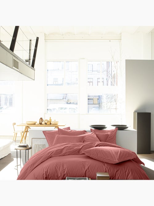 Housse de couette 100 % percale de coton elegance - Kiabi
