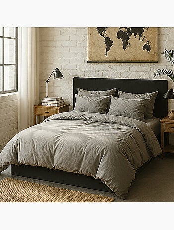 Housse de couette 100% percale de coton