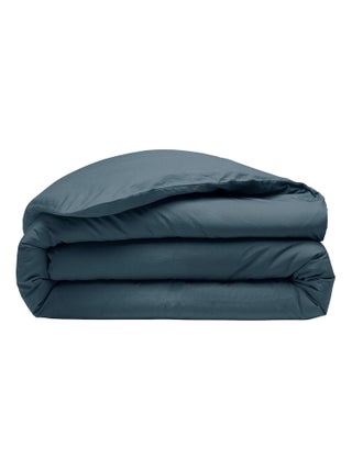 Housse de couette 100% Percale de Coton Lavé 80 fils