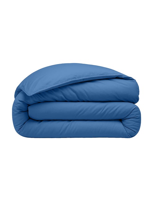 Housse de couette 100% percale de coton lavé 80fils/cm2 - Kiabi Housse de couette 100% percale de coton lavé 80fils/cm2 - Kiabi