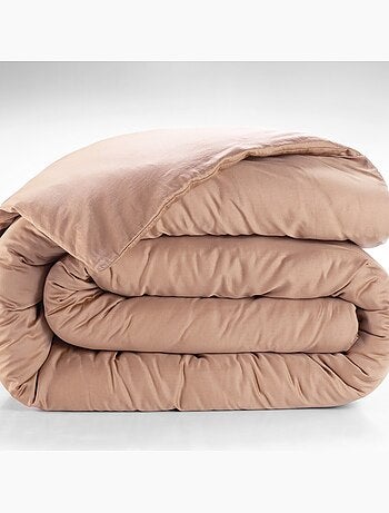 Housse de couette 100% satin de coton 105 fils uni