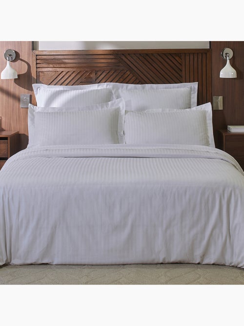 Housse de couette 100% satin de coton amboise - Kiabi Housse de couette 100% satin de coton amboise - Kiabi