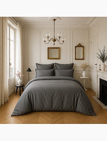 Housse de couette 100 % satin de coton désir