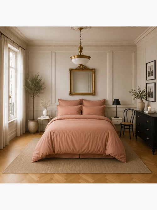 Housse de couette 100 % satin de coton desir - Kiabi