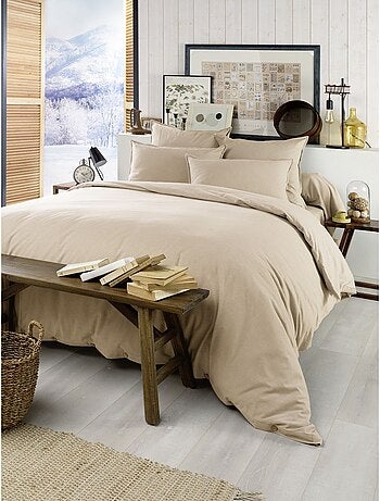 Housse de couette 100%flanelle