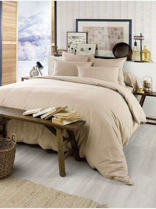 Housse de couette 100%flanelle - Kiabi