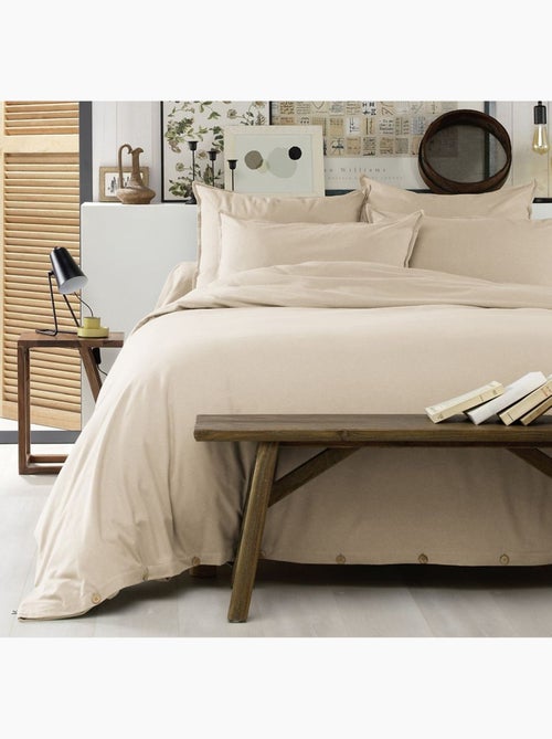 Housse de couette 100%flanelle - Kiabi