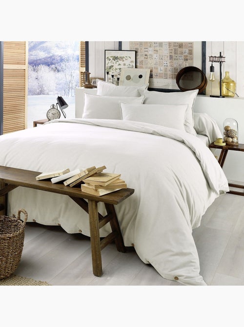 Housse de couette 100%flanelle - Kiabi