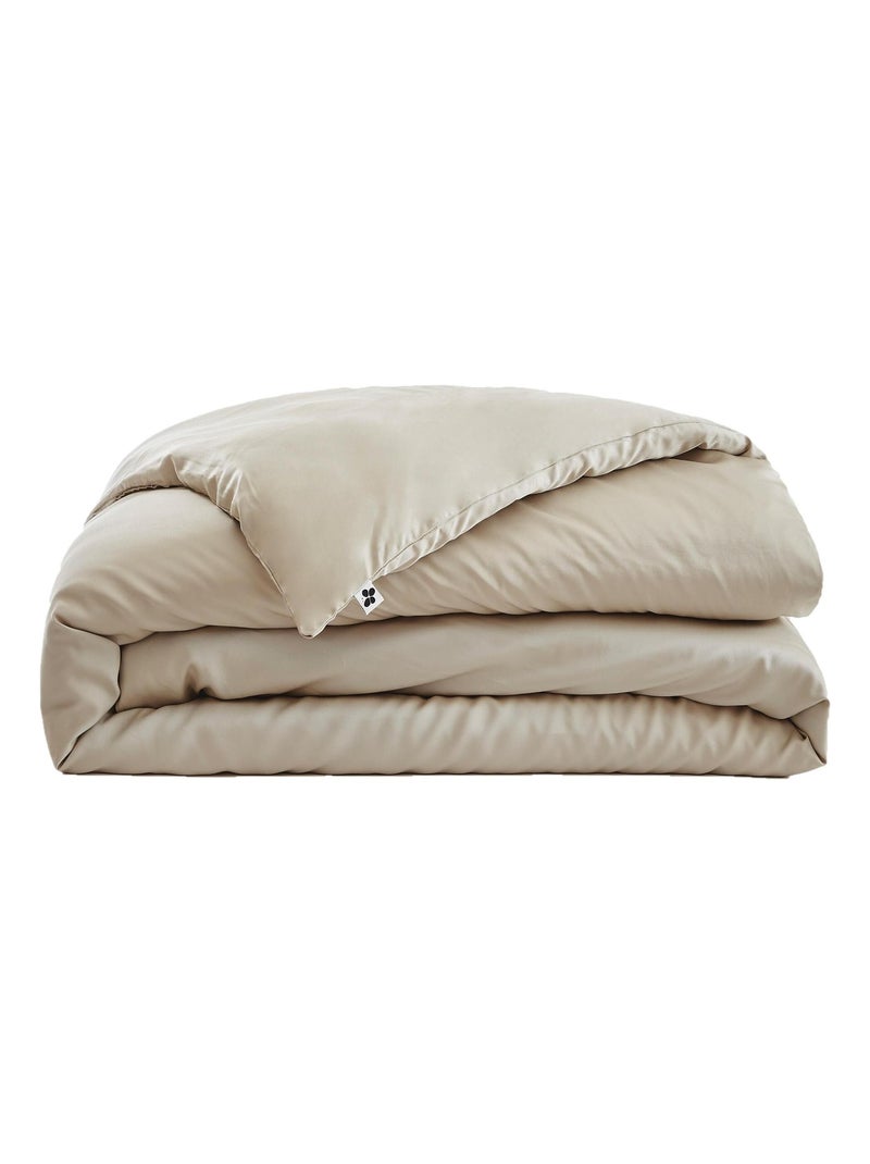 Housse de couette 120 fils Salome Blanc - Kiabi