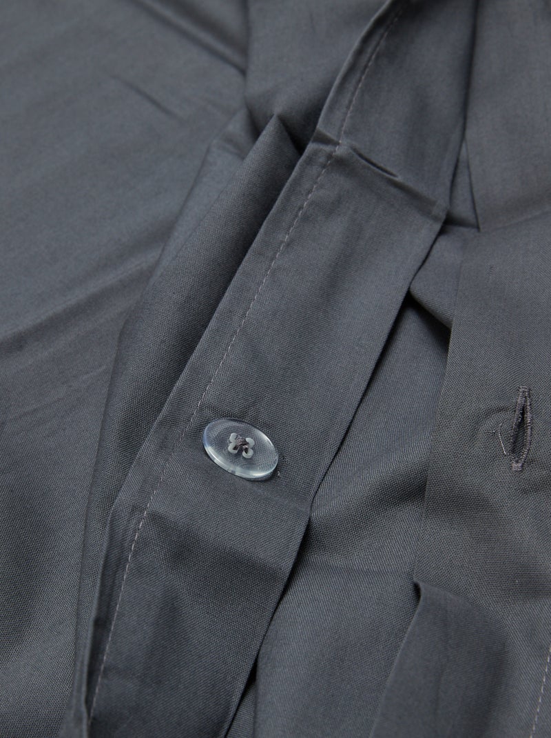 Housse de couette (140 x 200cm) - Kiabi Home Gris - Kiabi