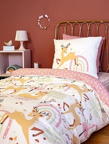 Housse de couette 140x200 + 1 taie BAMBINA