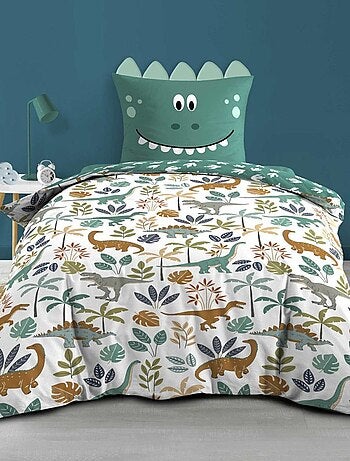 Housse de couette 140x200 + 1 taie DINA 100% coton