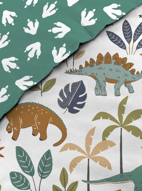 Housse de couette 140x200 + 1 taie DINA 100% coton - Kiabi