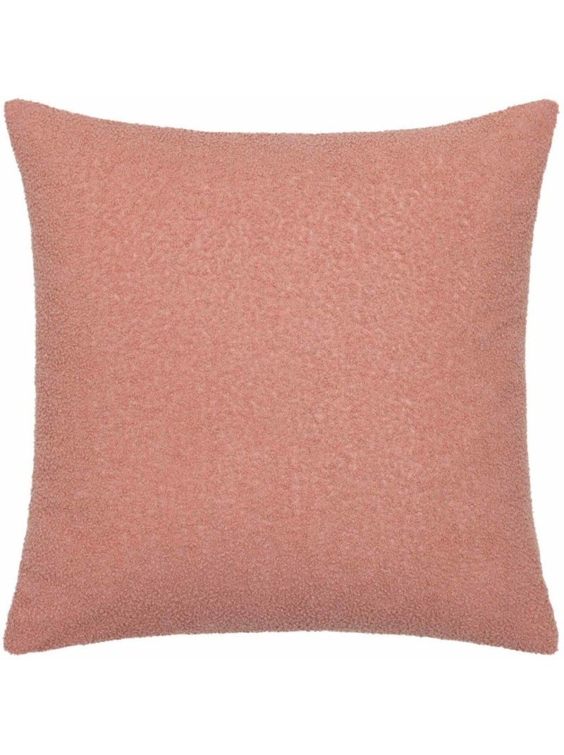 Housse de couette 140x200 + 1 taie d'oreiller bouclette rose Rose - Kiabi